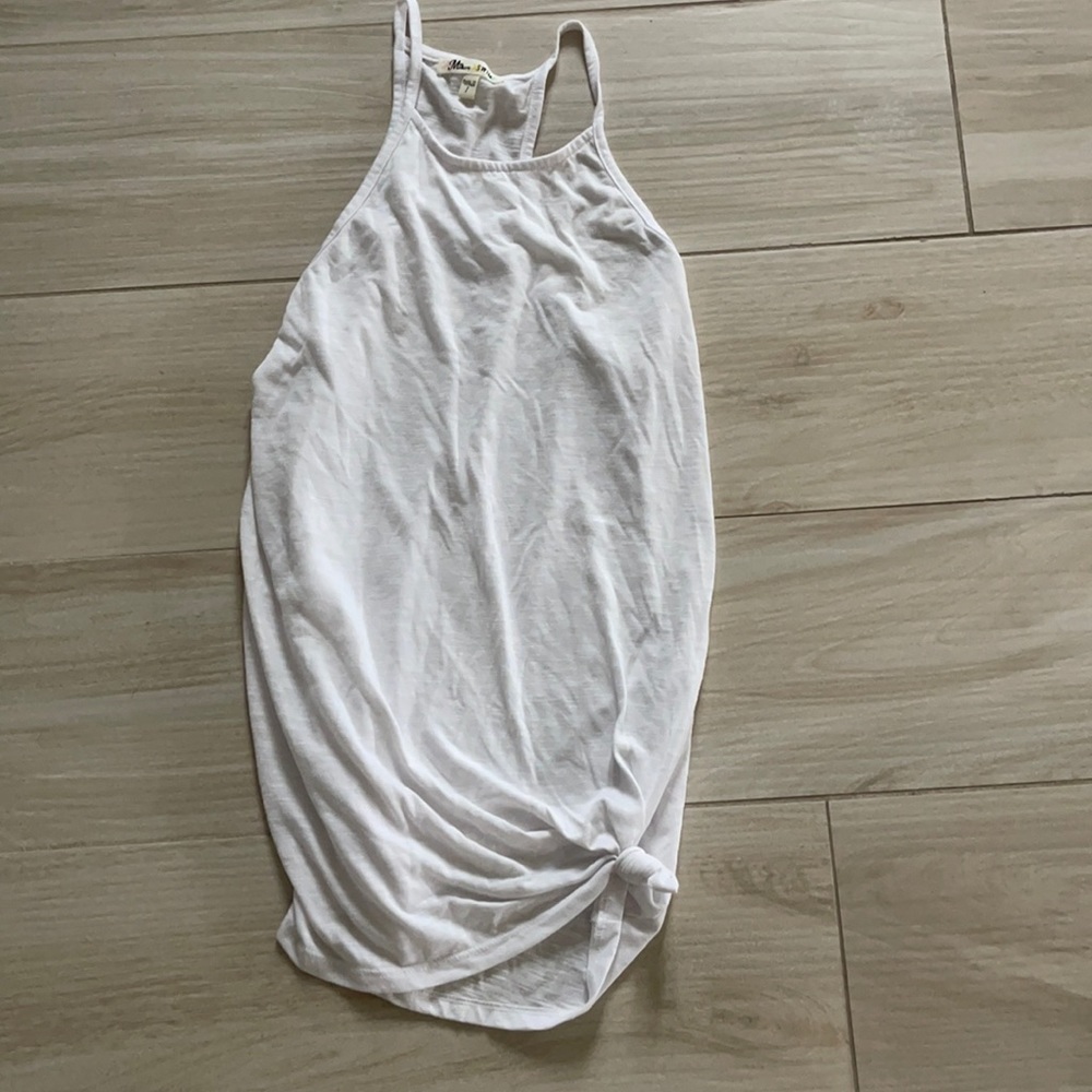 White beach cover up
